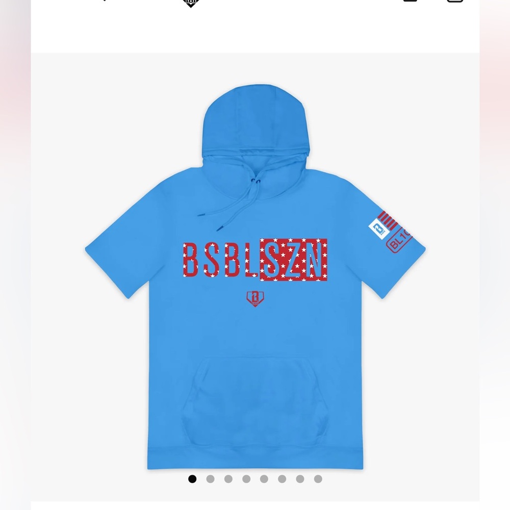 BSBL SZN Gray Hoodie